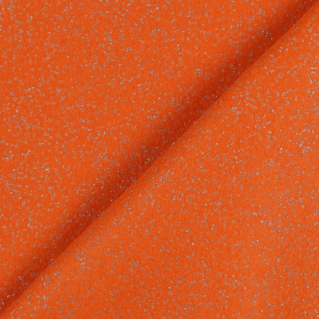 Pannolenci-Glitterato-Argento-Arancio-mondotessuti