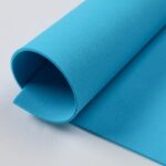 Gomma Crepla 2mm Moosgummi - Turchese - Mezzo Metro