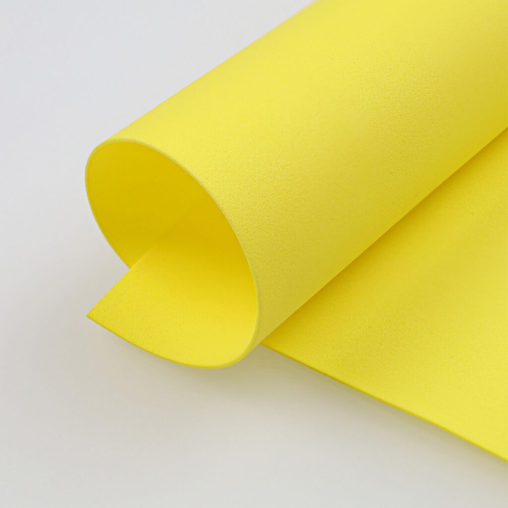 Fogli Gomma Crepla 50x70cm - Giallo