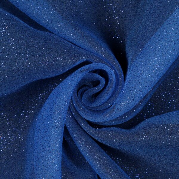 Tessuto Organza Glitter - Royal Glitter Royal - Mezzo Metro