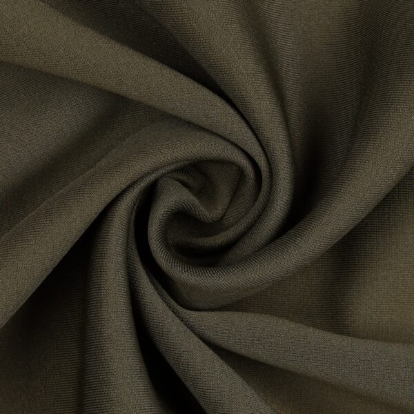 Tessuto Scuba Tinta Unita - Verde Militare