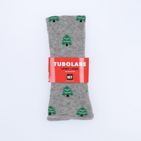 Tubolare Elasticizzato In Maglia - Alberello 5cm Grigio Chiaro