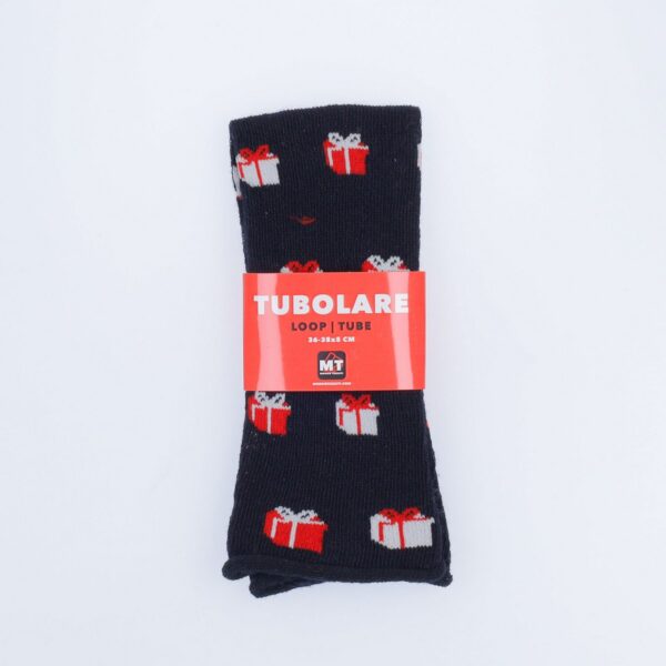 Tubolare Elasticizzato In Maglia - Pacco Regalo 5cm Blu Navy