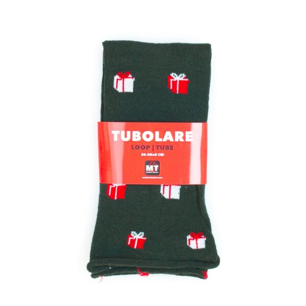 Tubolare Elasticizzato In Maglia - Pacco Regalo 8cm Verde Inglese