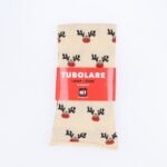 Tubolare Elasticizzato In Maglia - Renna 8cm Panna