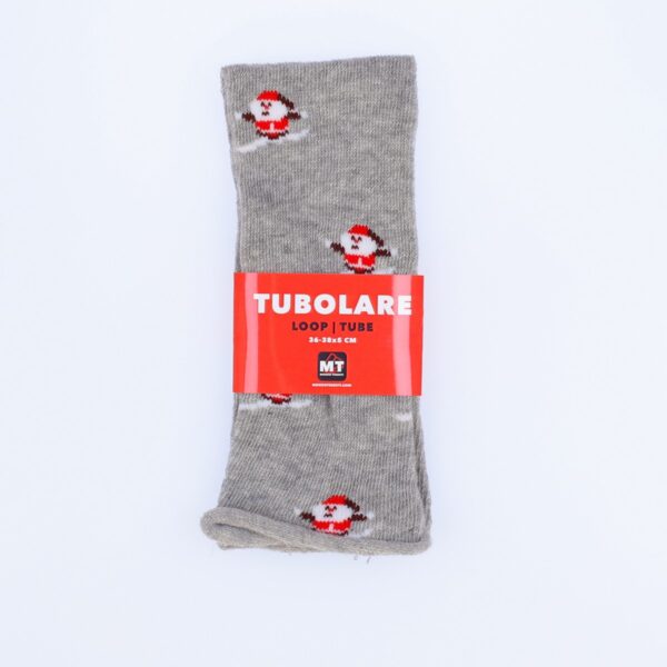 Tubolare Elasticizzato In Maglia - Sport Ski 5cm Grigio Chiaro