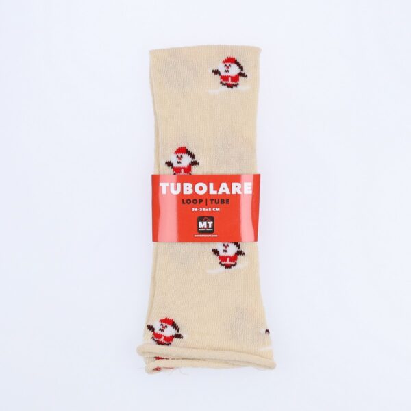 Tubolare Elasticizzato In Maglia - Sport Ski 5cm Panna