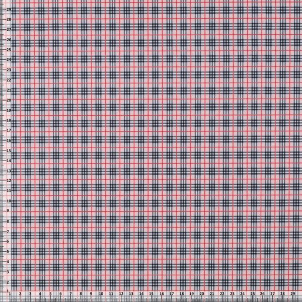 Pannolenci Stampato Scozzese Al Metro - Disegno T - Mezzo Metro