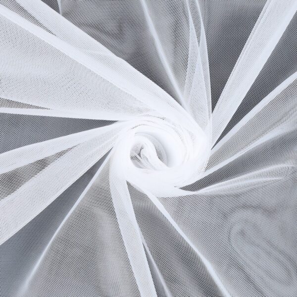 Tulle Sposa Mano Seta (Monobava) - Bianco