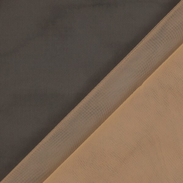 Tulle Sposa Mano Seta - Deserto - Mezzo Metro