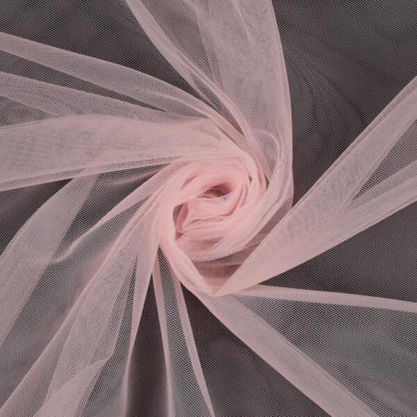 Tulle Sposa Mano Seta (Monobava) - Rosa Baby