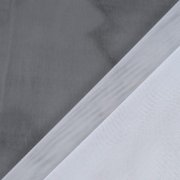 Tulle Sposa Mano Seta - Greggio - Mezzo Metro