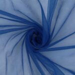 Tulle Sposa Mano Seta (Monobava) - Bluette