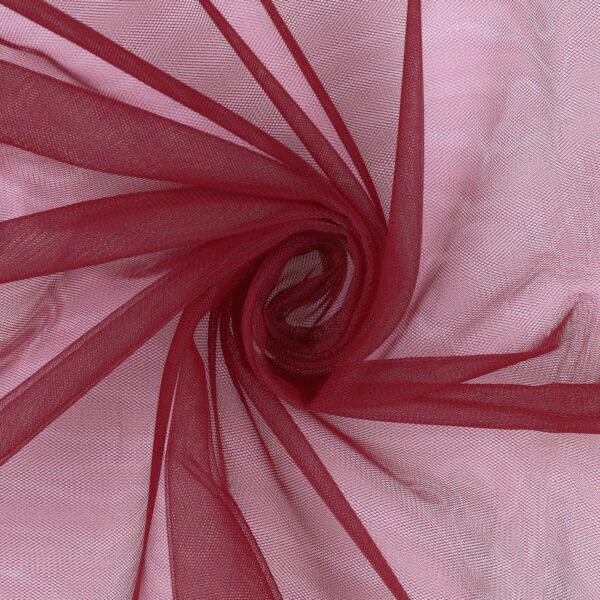 Tulle Sposa Mano Seta (Monobava) - Bordeaux