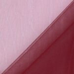 Tulle Sposa Mano Seta - Bordeaux - Mezzo Metro