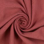 Tessuto Felpa Garzata - Rosa Cameo - Mezzo Metro
