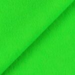 Tessuto Lana Cotta - Verde Fluo - Mezzo Metro