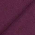 Tessuto Lana Cotta - Prugna - Mezzo Metro
