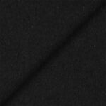 Tessuto Lana Cotta - Nero - Mezzo Metro