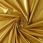 Tessuto Laccato Vernice - Oro - mezzo metro