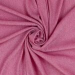 Tessuto Madrid Maglina con Lurex Jersey Bi-Elastica - Fondo Rosa-Lurex Fucsia
