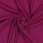 Tessuto Madrid Maglina con Lurex Jersey Bi-Elastica - Fondo Fucsia-Lurex Fucsia