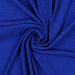 Tessuto Madrid Maglina con Lurex Jersey Bi-Elastica - Fondo Royal-Lurex Royal
