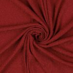 Tessuto Madrid Maglina con Lurex Jersey Bi-Elastica - Fondo Rosso-Lurex Rosso