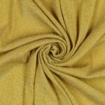 Tessuto Madrid Maglina con Lurex Jersey Bi-Elastica - Fondo Oro-Lurex Oro