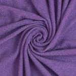 Tessuto Madrid Maglina con Lurex Jersey Bi-Elastica - Fondo Glicine-Lurex Glicine