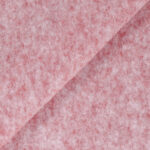 Tessuto Lana Cotta - Rosa Melange - Mezzo Metro