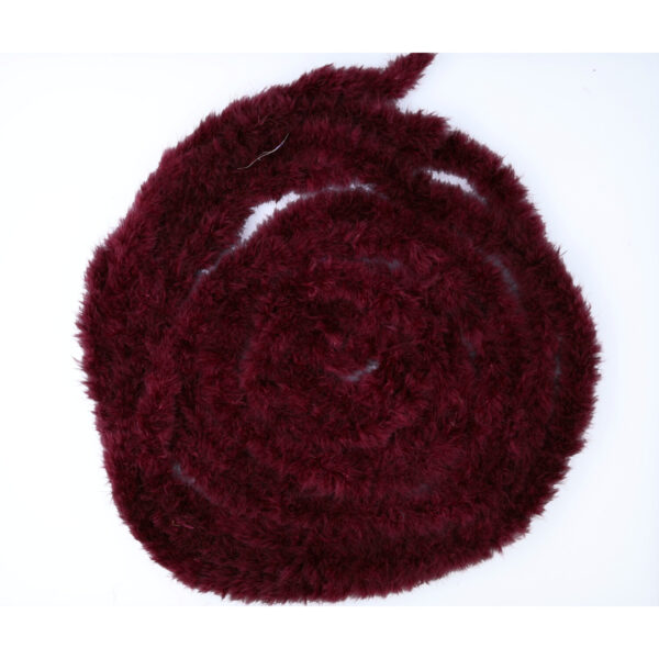 boa di marabou 5 metri bordeaux