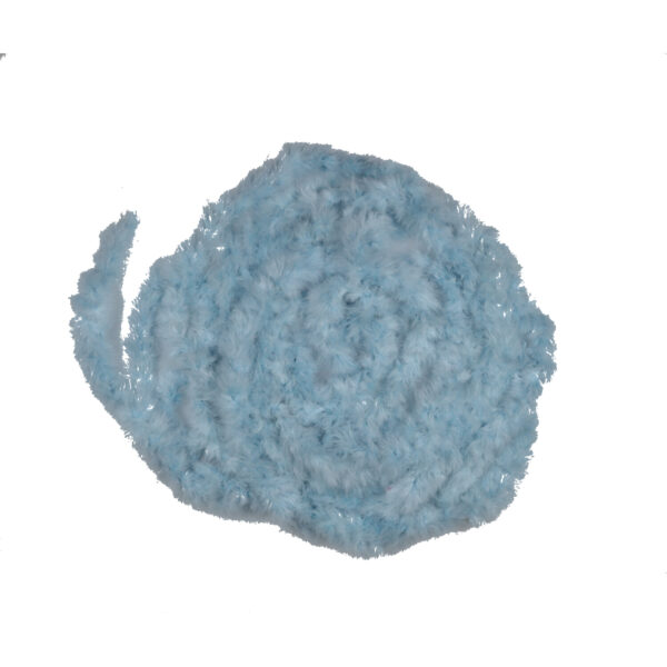 boa di marabou 5 metri celeste