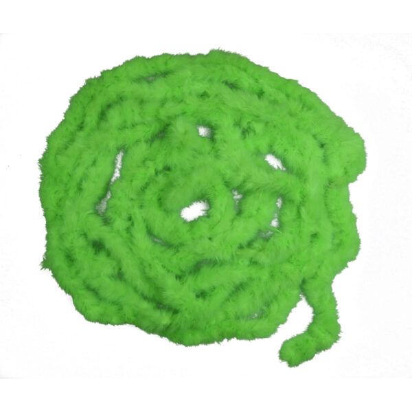 boa di marabou 5 metri verde fluo