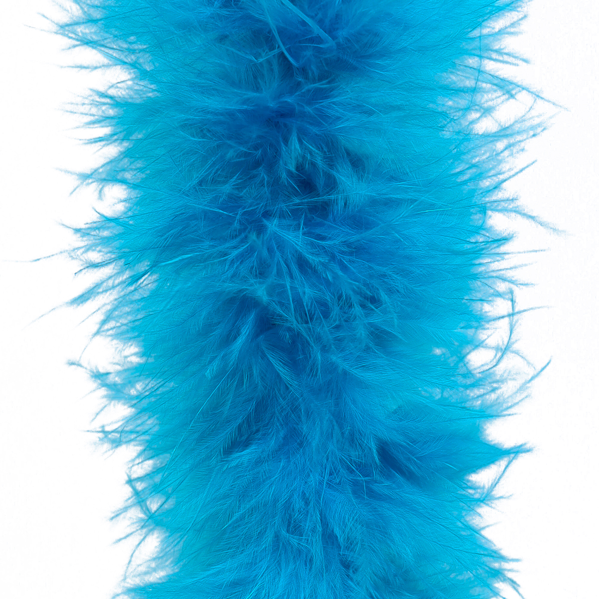 Boa di Marabou - Lungo 5 Metri - Altissima Qualità - Marabou Feather - Piume  di Marabout (Blu Curaçao) 