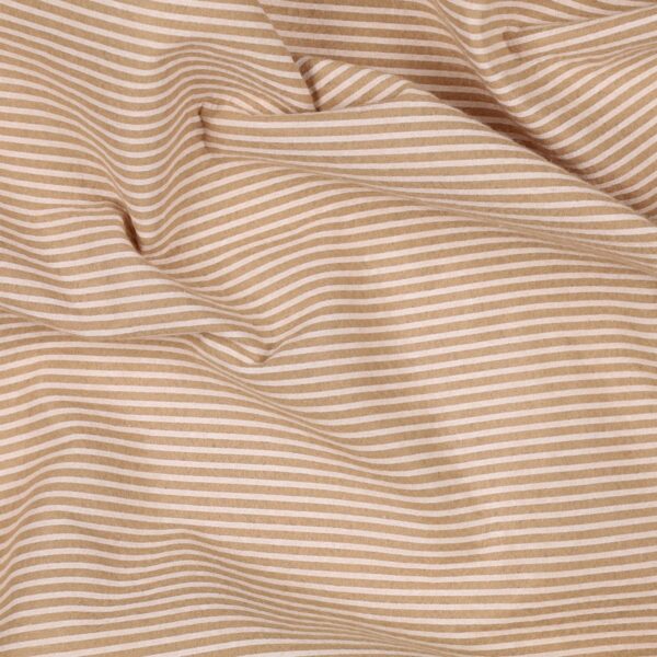 Pannolenci Stampato Fantasia Rigato Bianco Fogli - 50x90cm - Beige Palomino