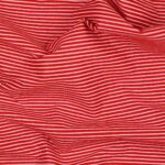 Pannolenci Stampato Fantasia Rigato Bianco Fogli - 50x90cm - Rosso