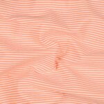 Pannolenci Stampato Fantasia Rigato Bianco Fogli - 50x90cm - Salmone
