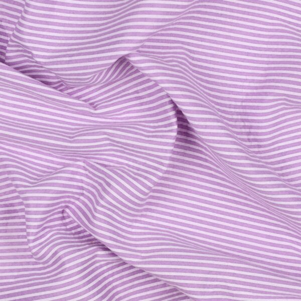 Pannolenci Stampato Fantasia Rigato Bianco Fogli - 50x90cm - Lilla