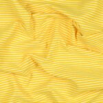 Pannolenci Stampato Fantasia Rigato Bianco Fogli - 50x90cm - Giallo