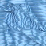 Pannolenci Stampato Fantasia Rigato Bianco Fogli - 50x90cm - Azzurro