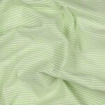 Pannolenci Stampato Fantasia Rigato Bianco Fogli - 50x90cm - Menta