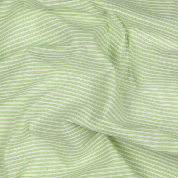 Pannolenci Stampato Fantasia Rigato Bianco Fogli - 50x90cm - Menta