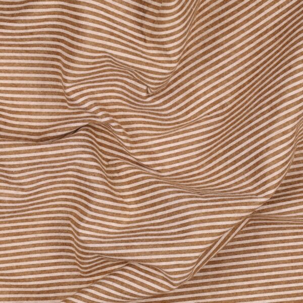 Pannolenci Stampato Fantasia Rigato Bianco Fogli - 50x90cm - Beige Melange