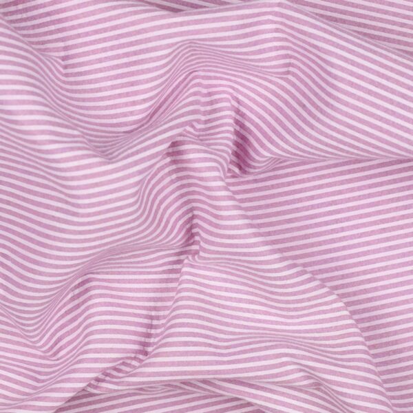 Pannolenci Stampato Fantasia Rigato Bianco Fogli - 50x90cm - Lilla Melange
