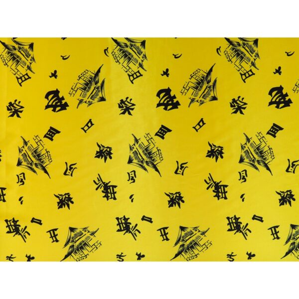 Tessuto Raso Stampato Fantasia - Asia