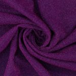 Tessuto Hollywood Maglina con Lurex Jersey MonoElastica - Fondo Viola - Lurex Viola