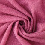 Tessuto Hollywood Maglina con Lurex Jersey MonoElastica - Fondo Rosa - Lurex Fucsia