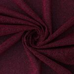 Tessuto Hollywood Maglina con Lurex Jersey MonoElastica - Fondo Nero - Lurex Fucsia