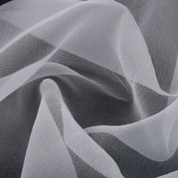 Organza Creponne - Bianco - Mezzo Metro